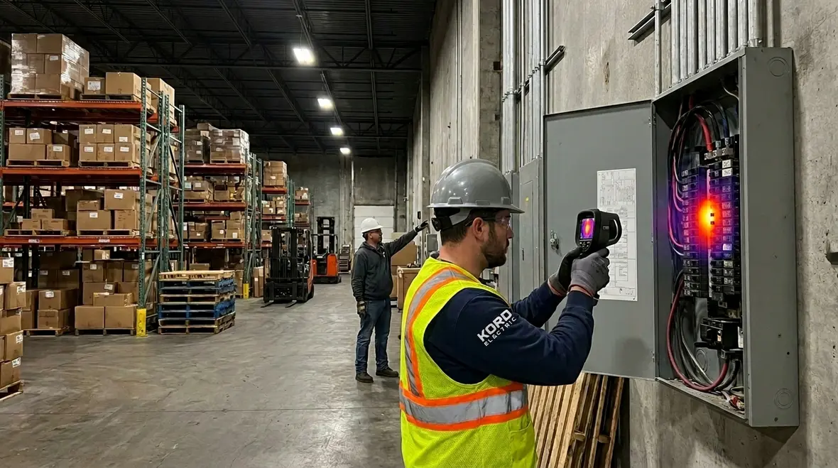 preventing electrical fires in aging warehouses