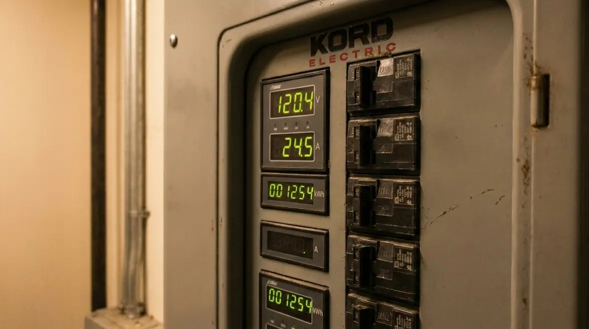 Energy reporting dashboard for smart lighting in a facility