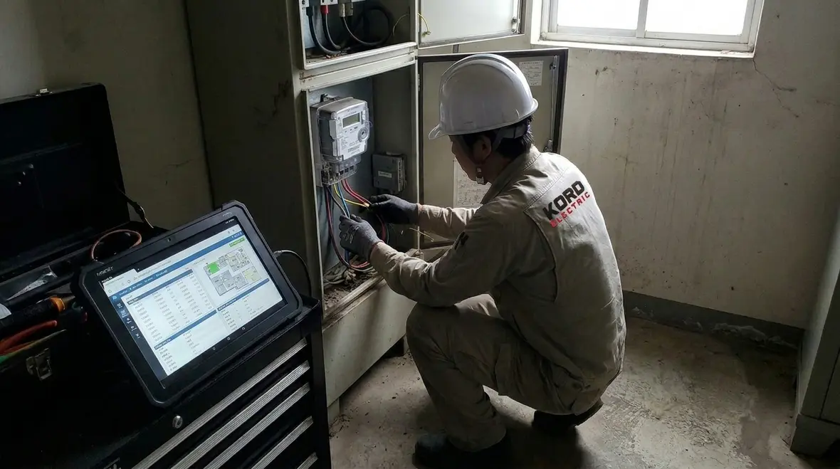 Smart meter load profile and demand data on a commercial energy dashboard