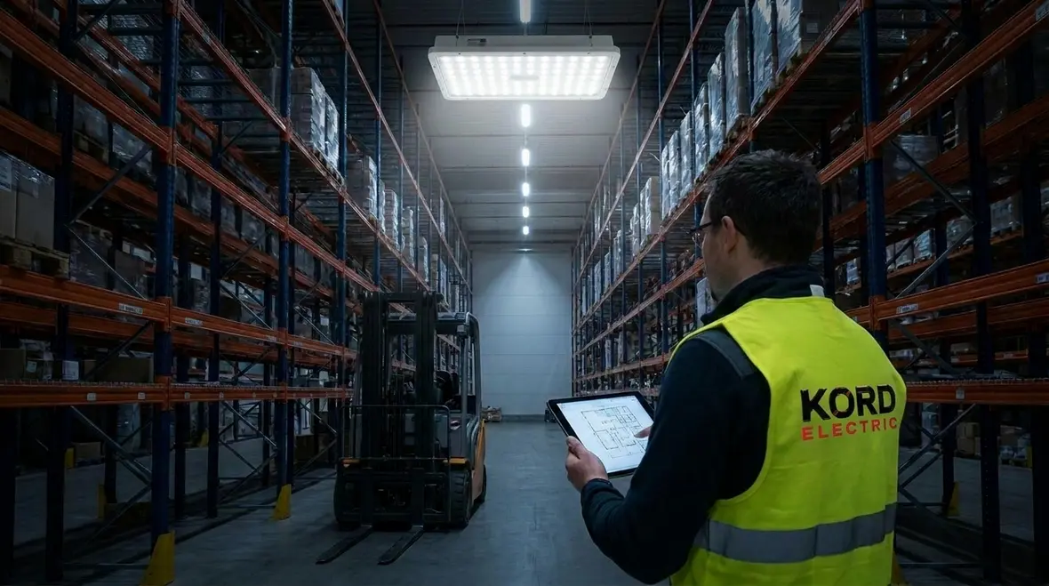 warehouse emergency lighting design