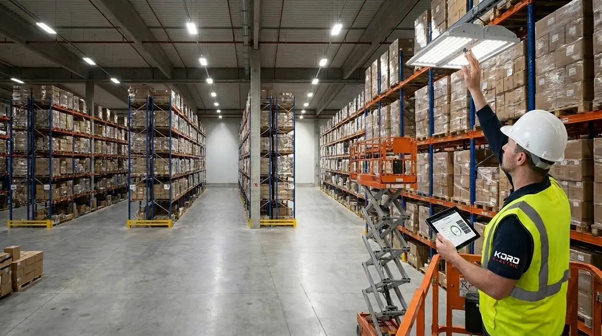 warehouse lighting energy efficiency