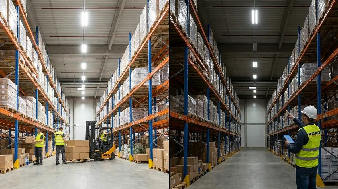 warehouse lighting energy efficiency
