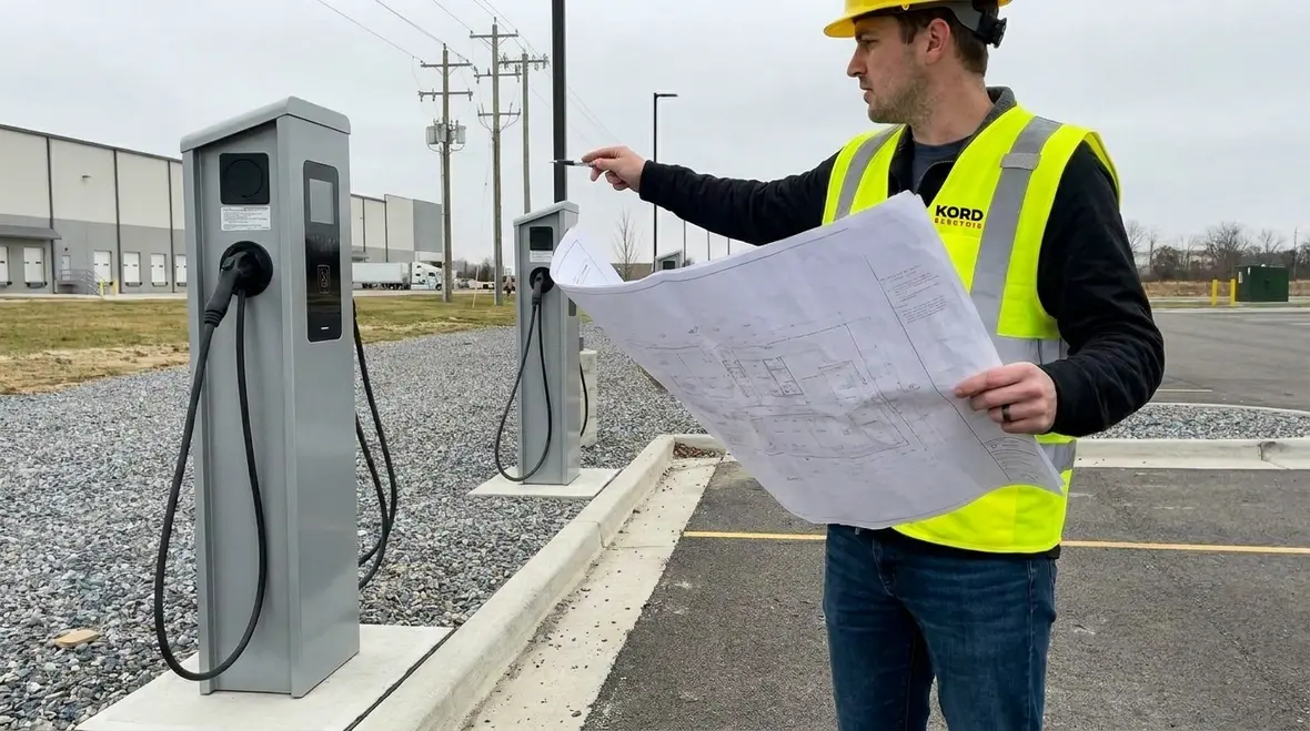 Electrical panels and load planning for commercial EV charging