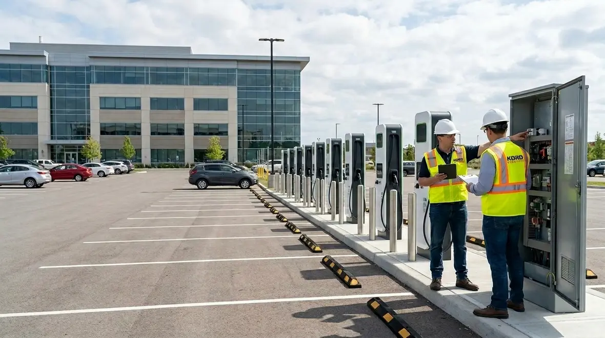 Commercial EV charging infrastructure planning