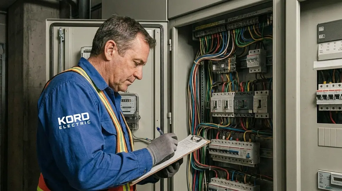 Step by step commercial panel load calculation on site