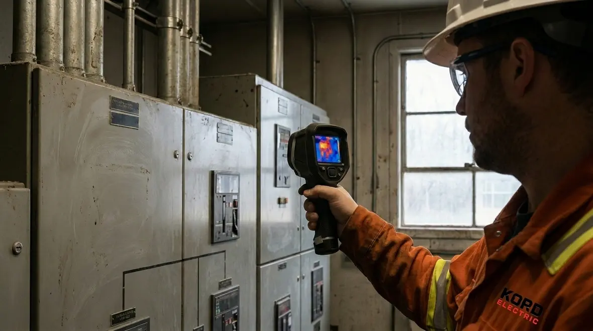 Commercial subpanel circuit balancing in a modern building
