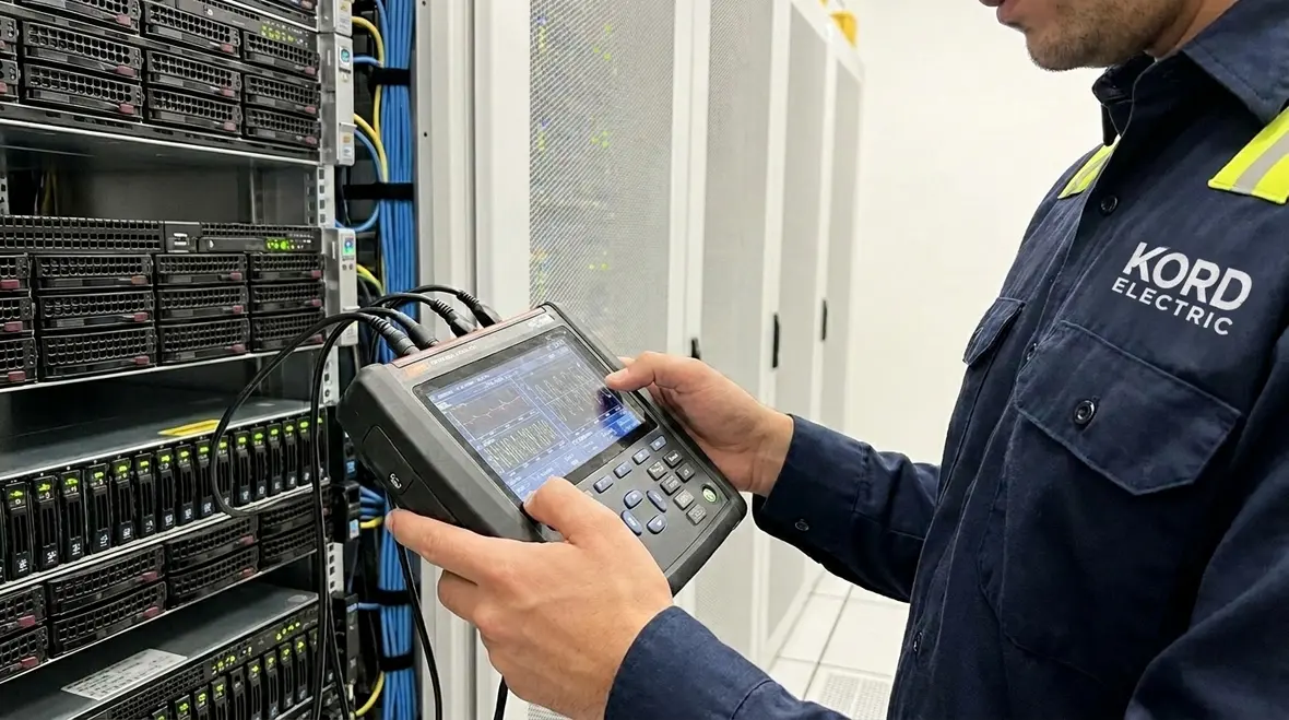 Data center power quality monitoring