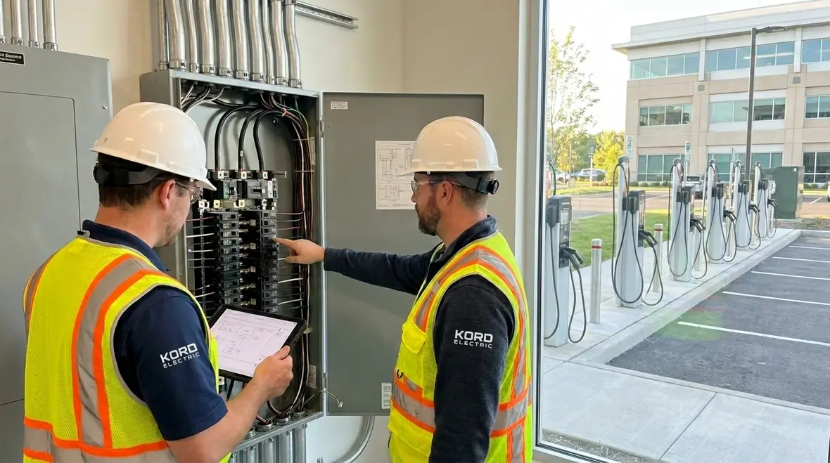 EV charger station scalability
