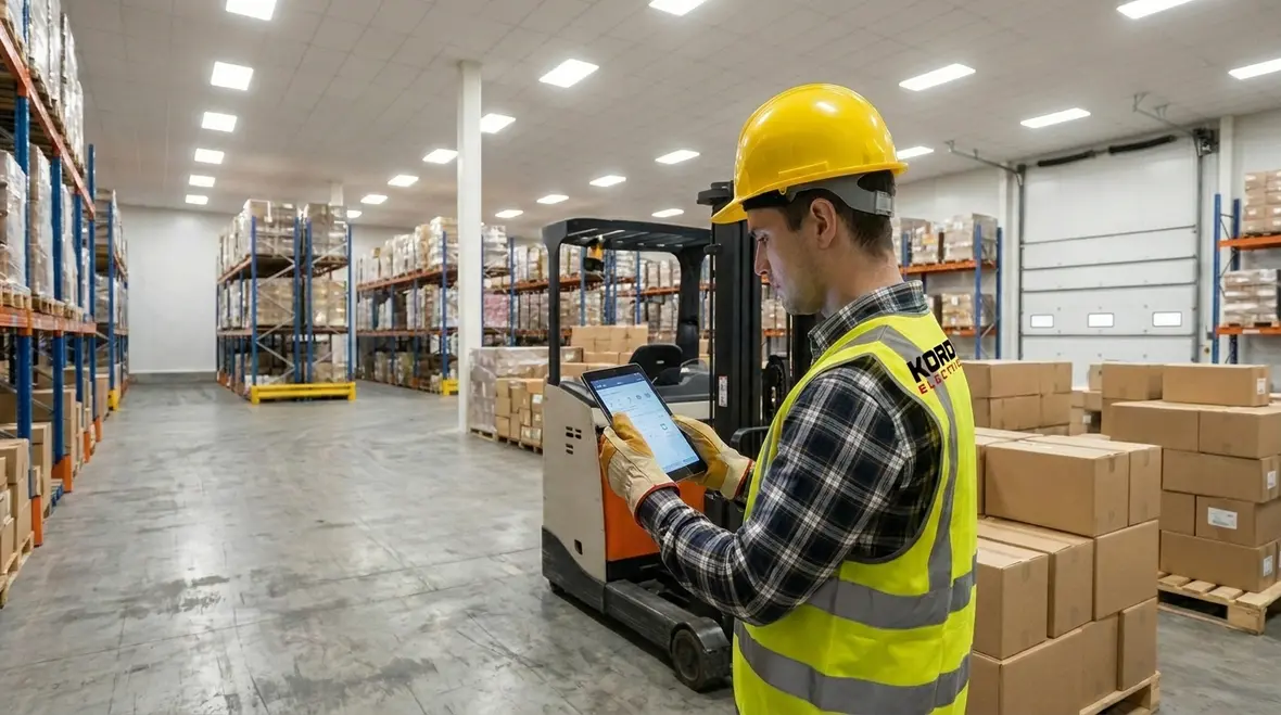 Warehouse smart lighting energy baseline assessment