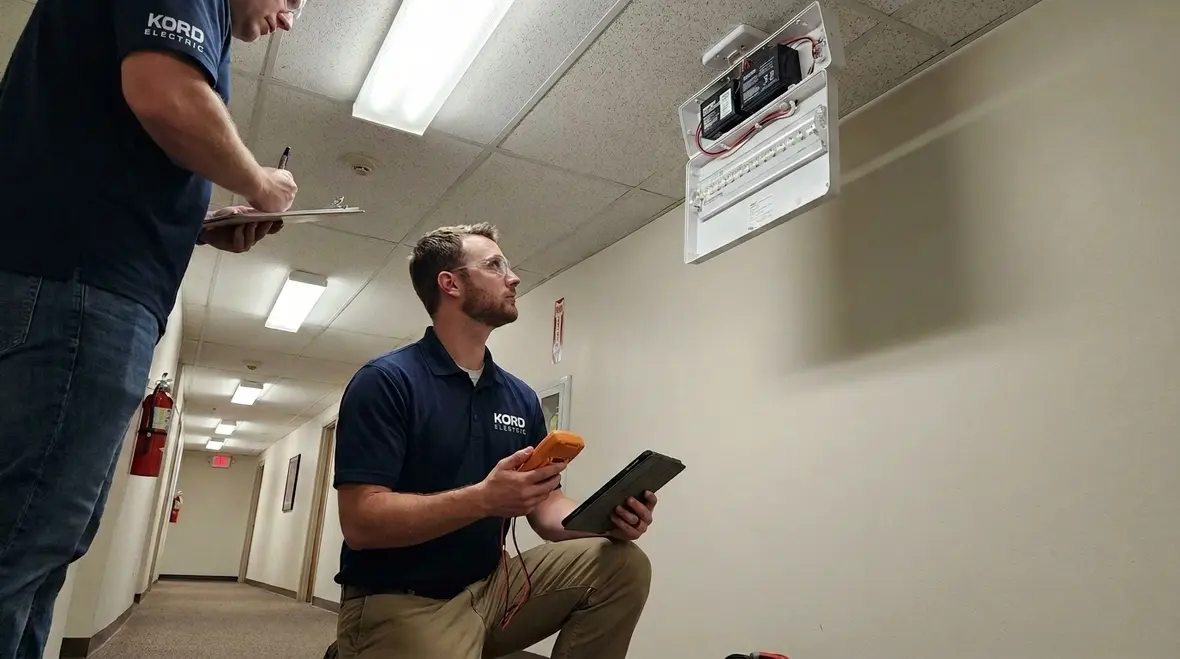 Emergency Lighting Battery Maintenance