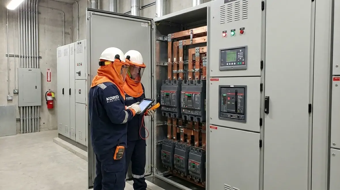 Emergency power supply switchgear