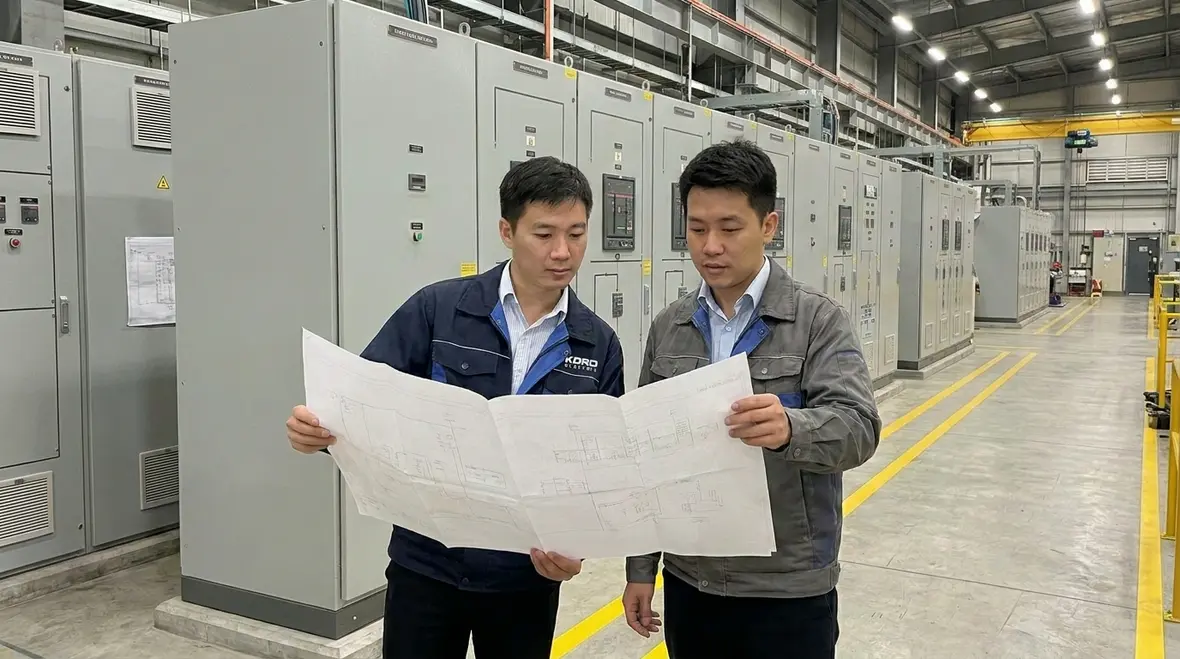 Infrared inspection finding hidden electrical hotspots in a commercial panel