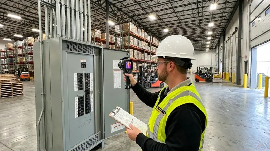 Warehouse Power Distribution Efficiency Analysis
