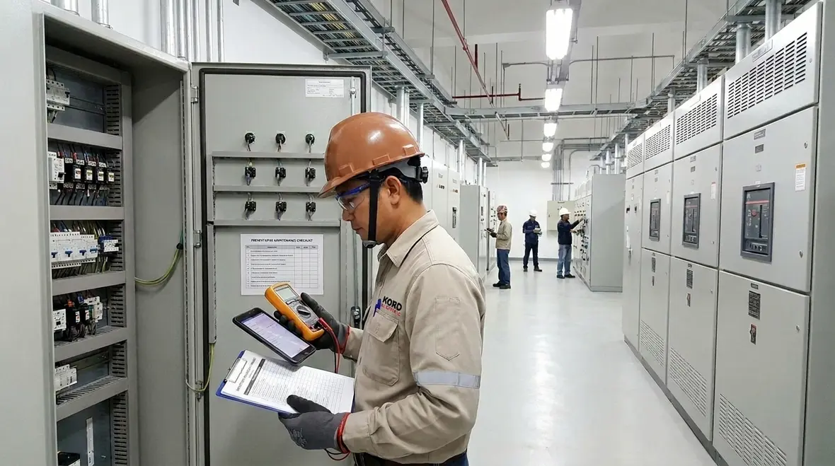 Preventative Maintenance Checklist Industrial