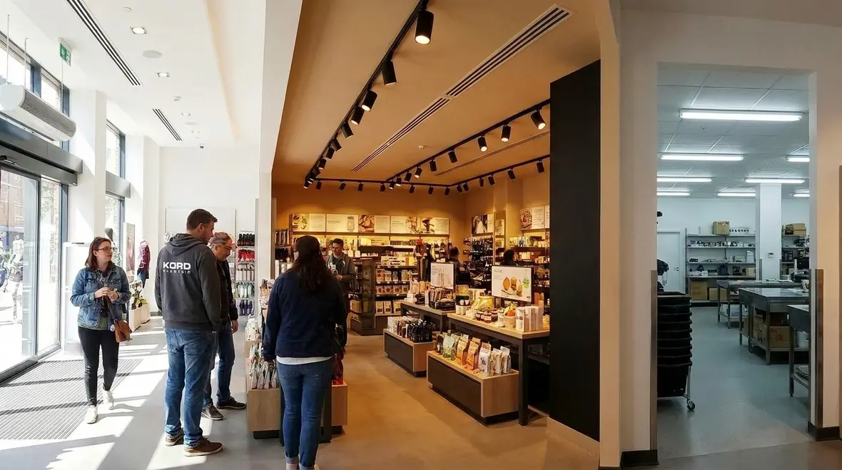 Retail facility lighting design that enhances customer experience