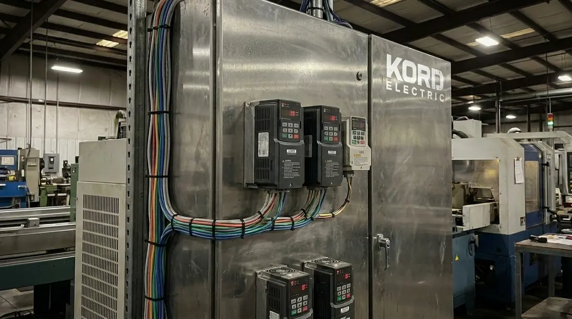 Power quality monitoring equipment used during smart factory power upgrades