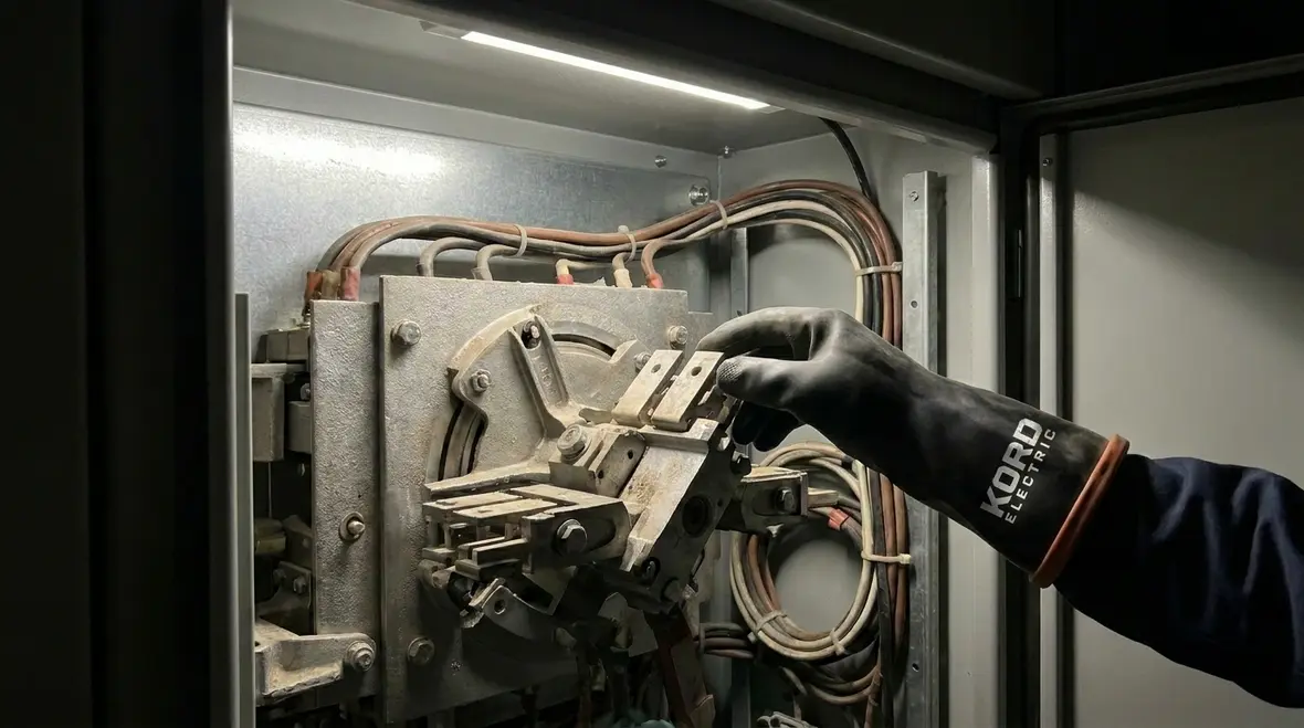 Commercial facility experiencing lights dimming from voltage fluctuation