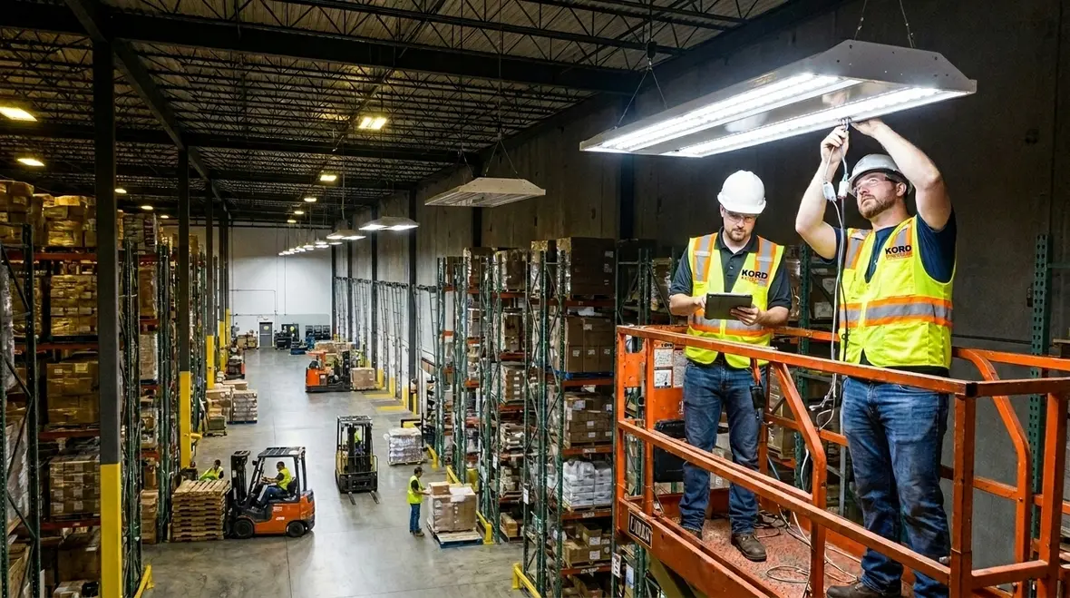 Warehouse LED Retrofit Benefits