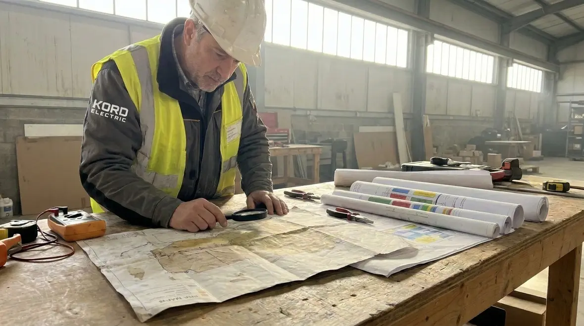 Risk mapping zones in a commercial building to reduce electrical fire hazards
