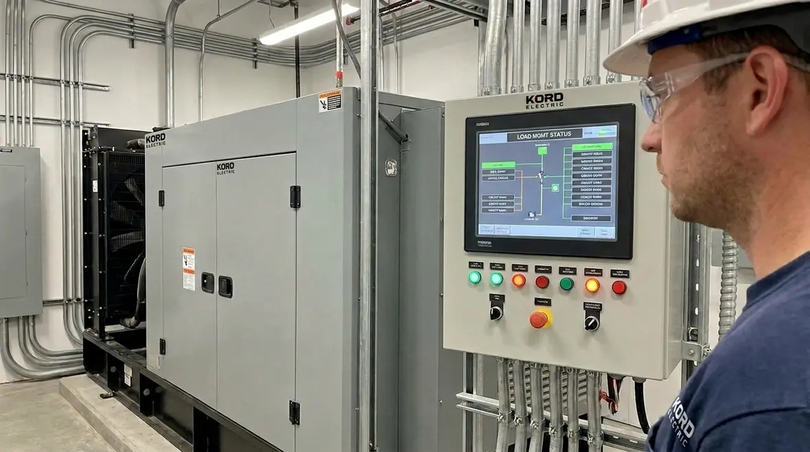 backup generator load management