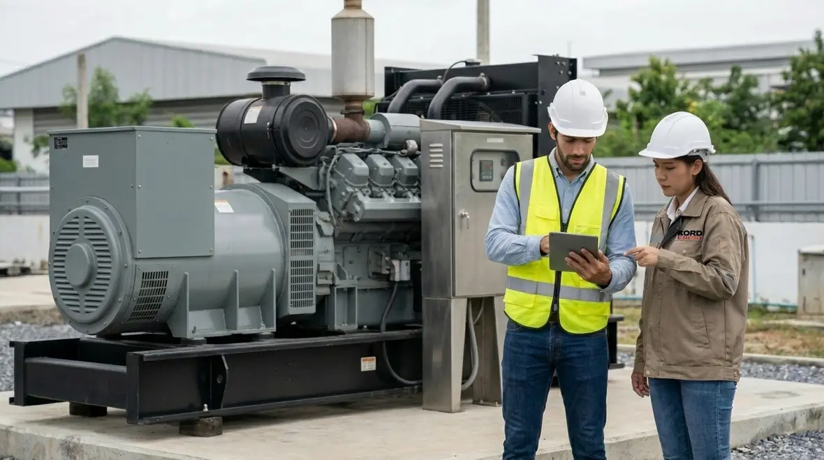 Facility team mapping critical, essential, and non essential electrical loads