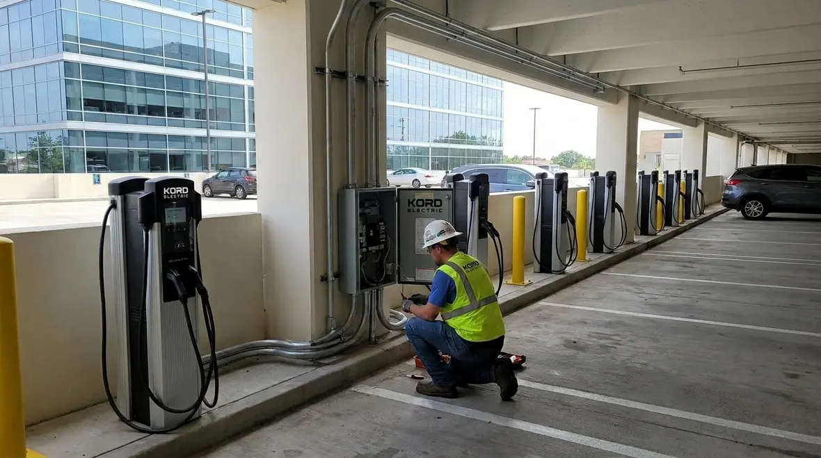 commercial EV charging infrastructure
