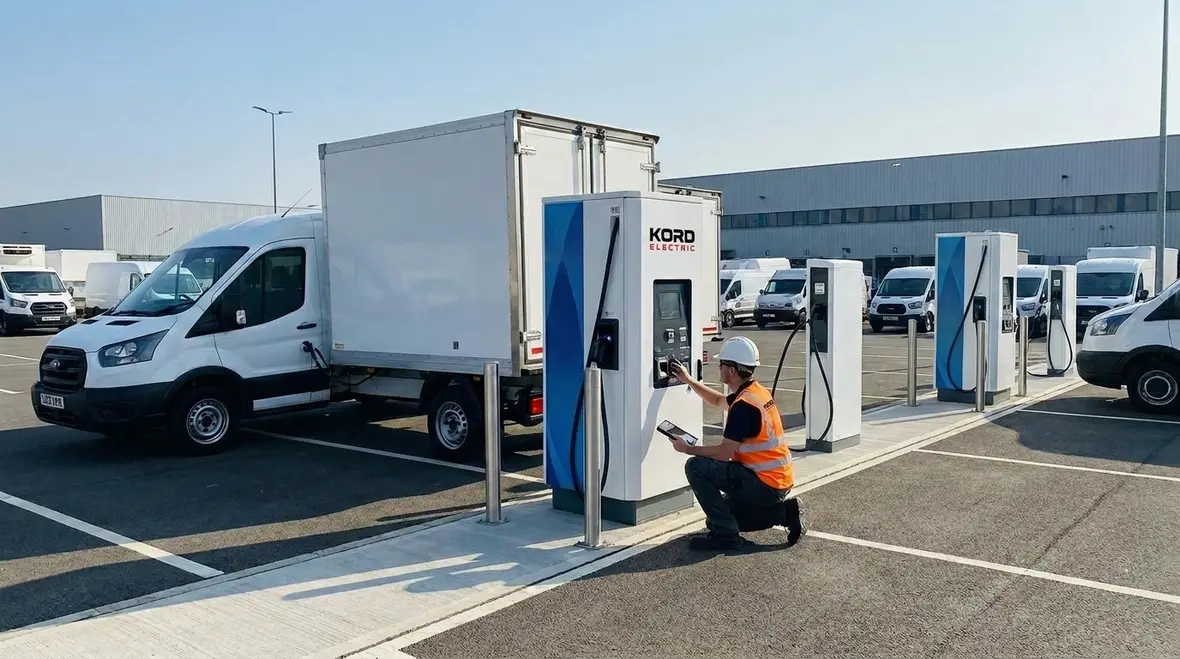 commercial EV fleet charging