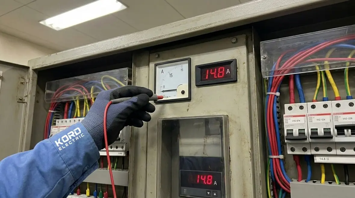 Load profile charts for a commercial building electrical system