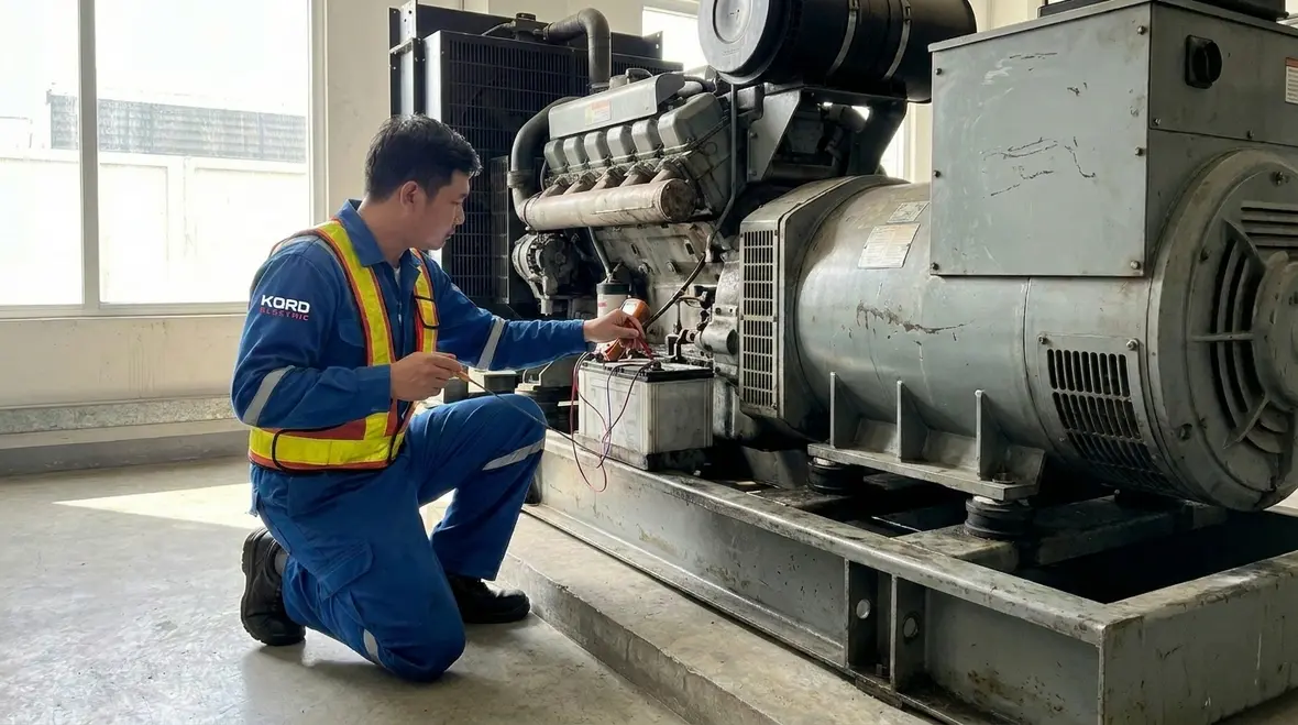 Commercial generator and backup power equipment inspection