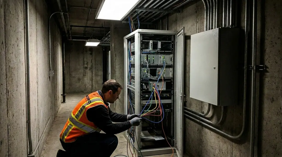 Smart power and lighting control integration in a commercial facility