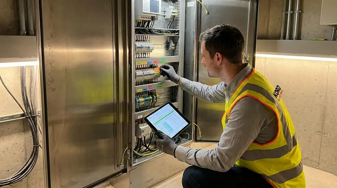 Commercial load balancing plan review with facility team