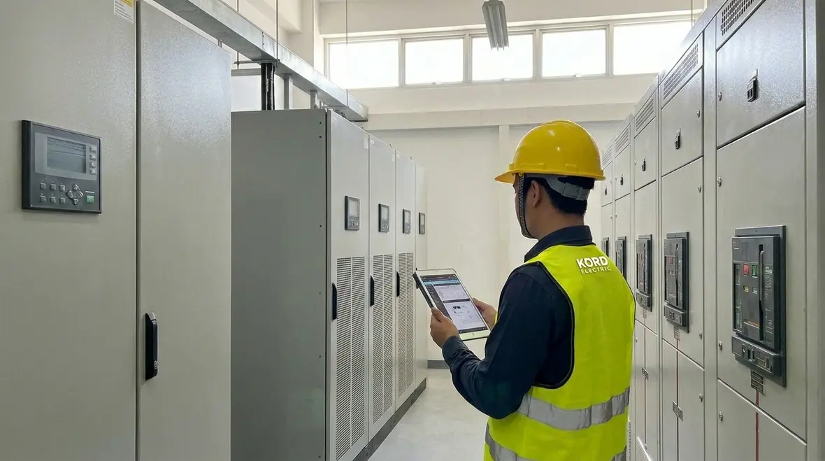 Industrial power redundancy system protecting commercial facility uptime
