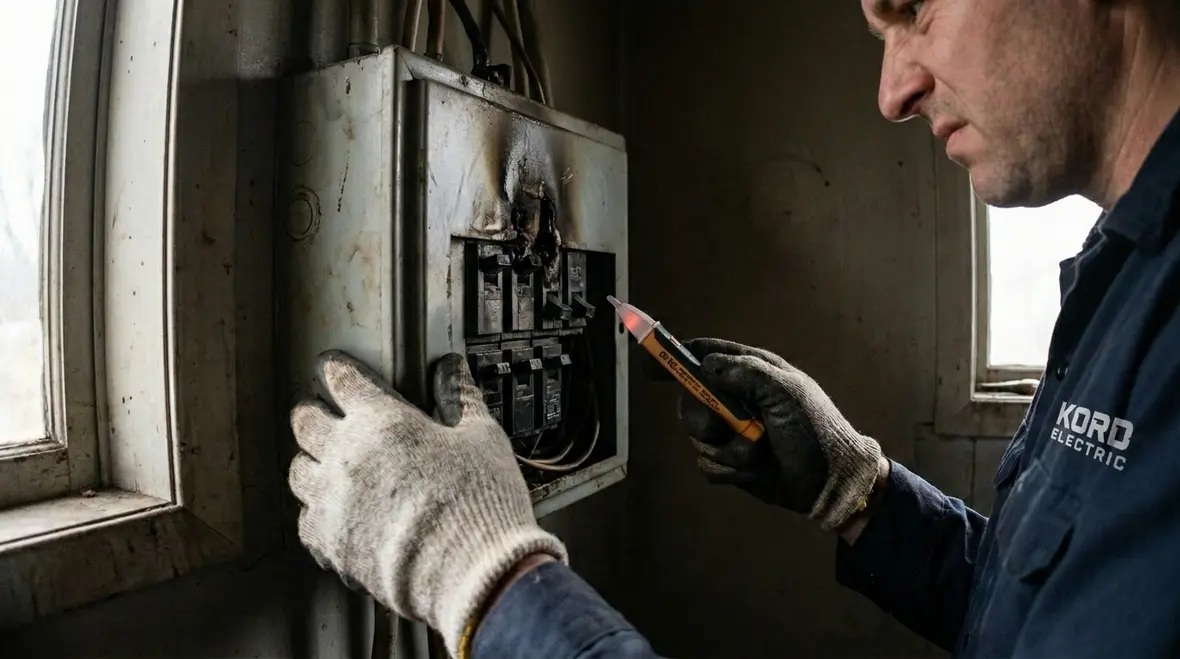 Commercial building electrical panels supporting modern equipment