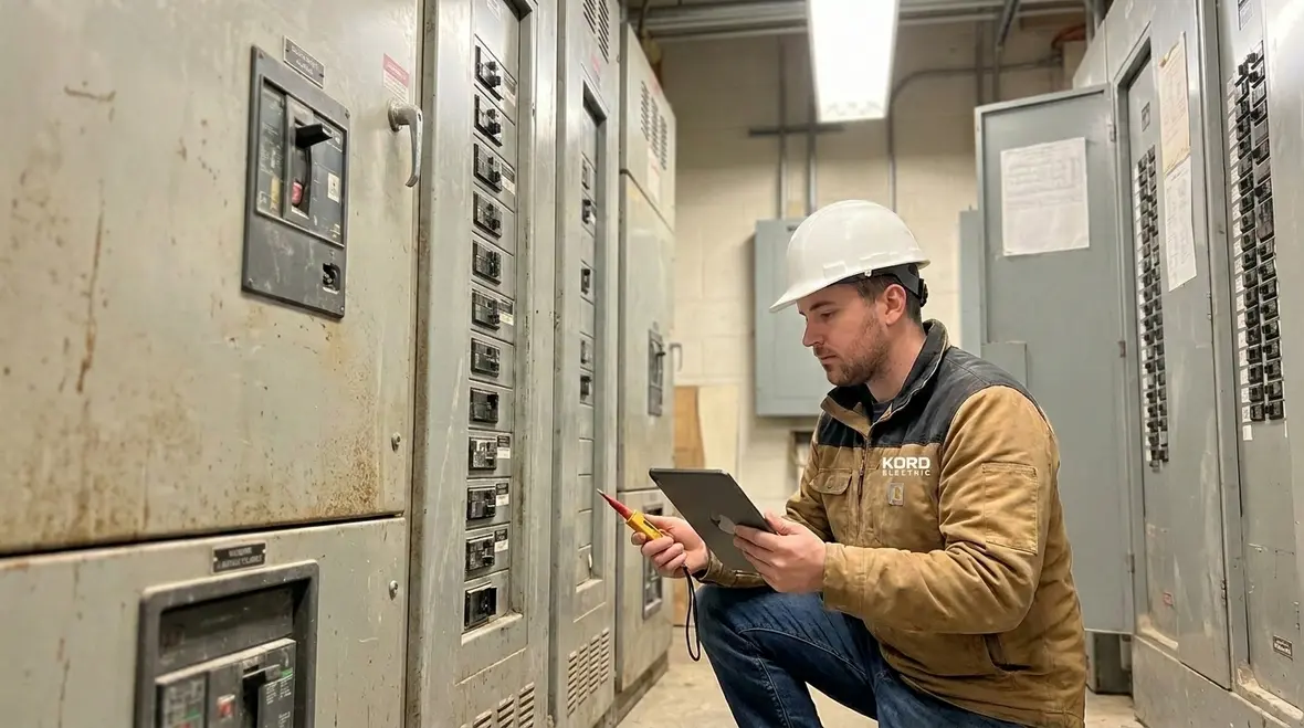 Site assessment and power delivery review for EV fleet charging