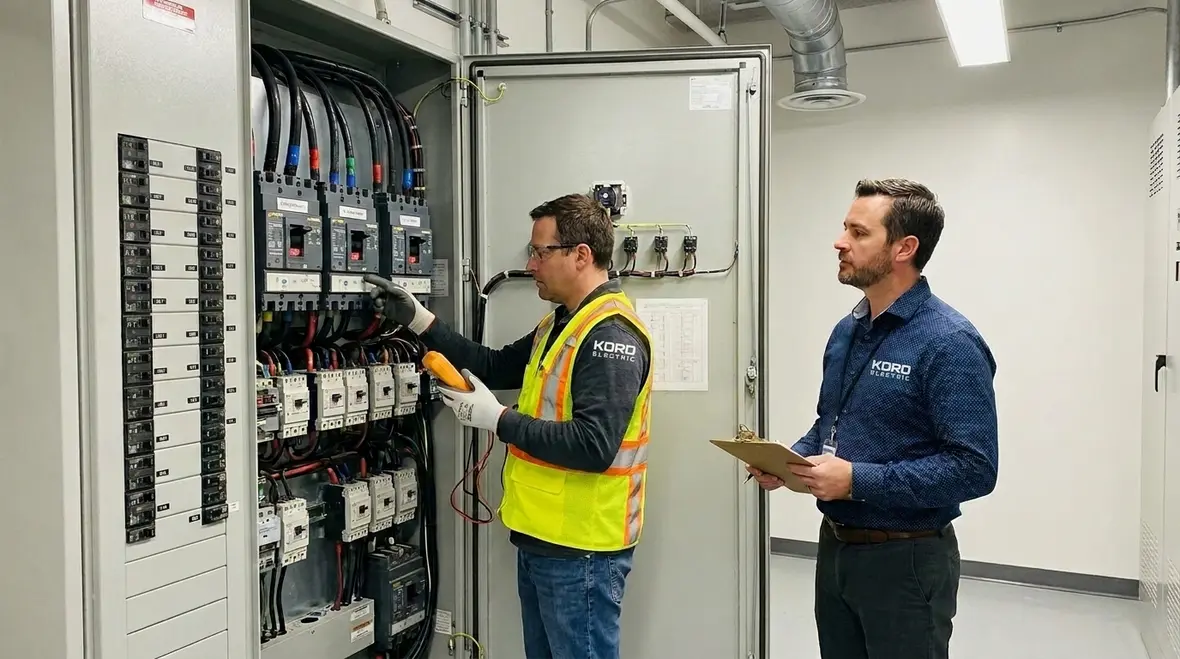 commercial electrical panel safety tips