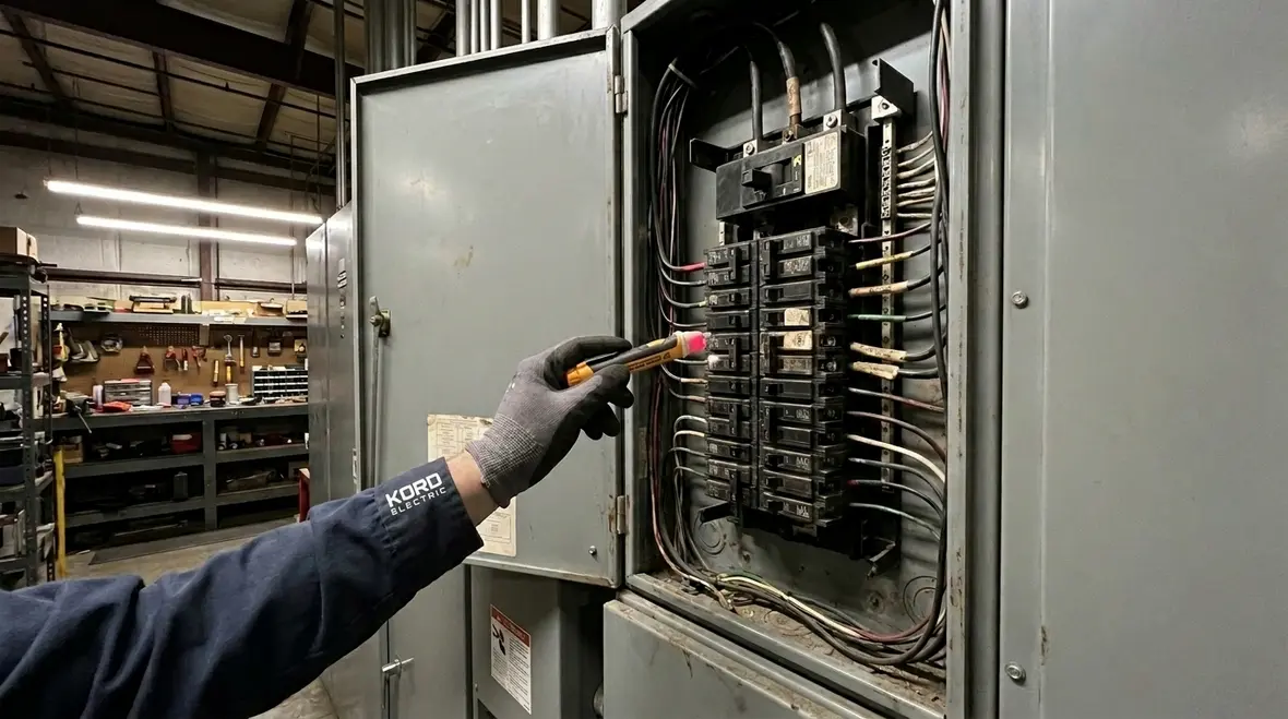 commercial electrical panel safety