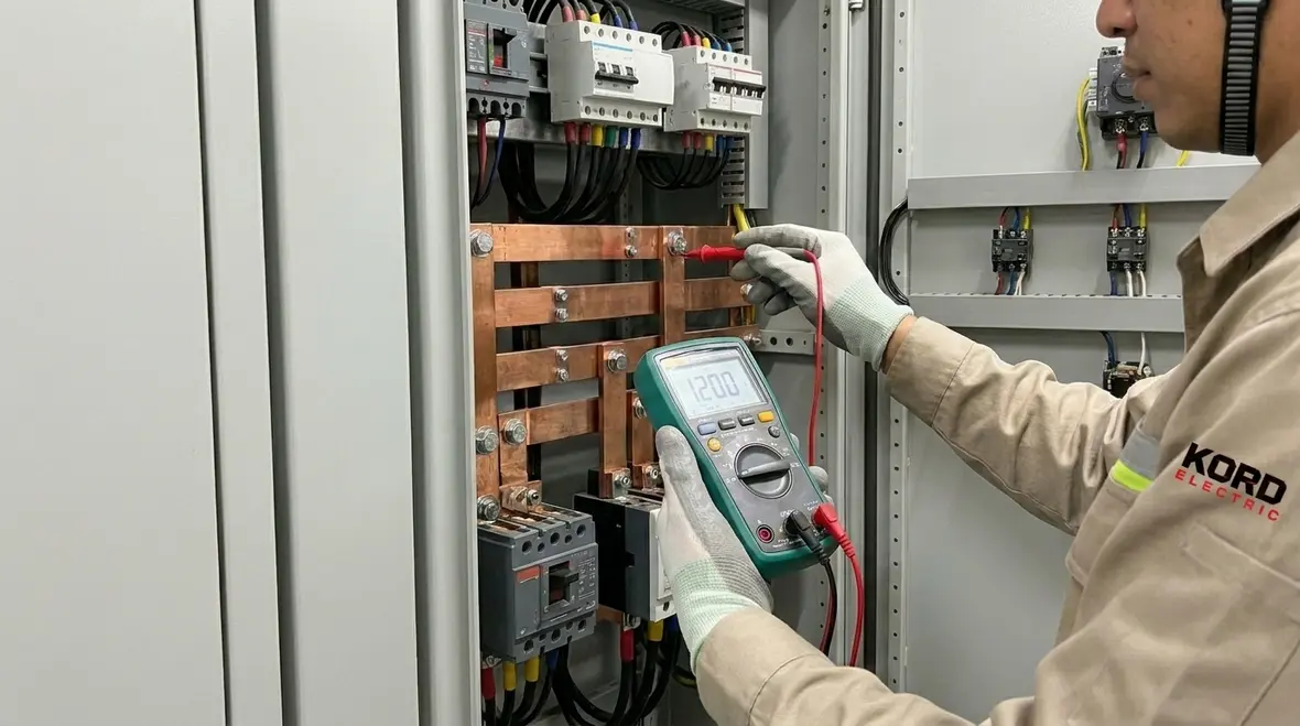 Electrical safety inspection for commercial switchgear and panels