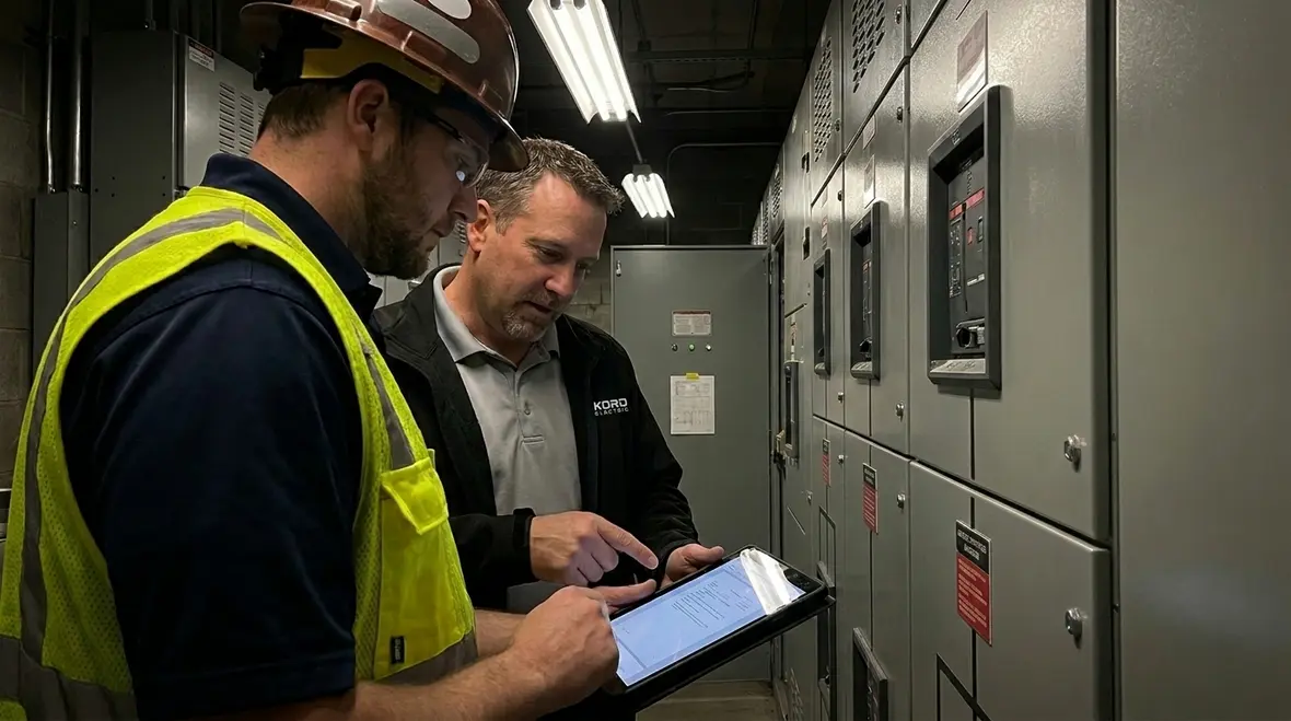 Audit report helping a commercial facility plan electrical repairs and upgrades