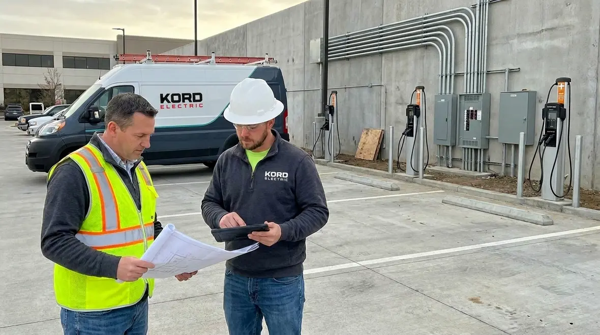 commercial ev charger planning