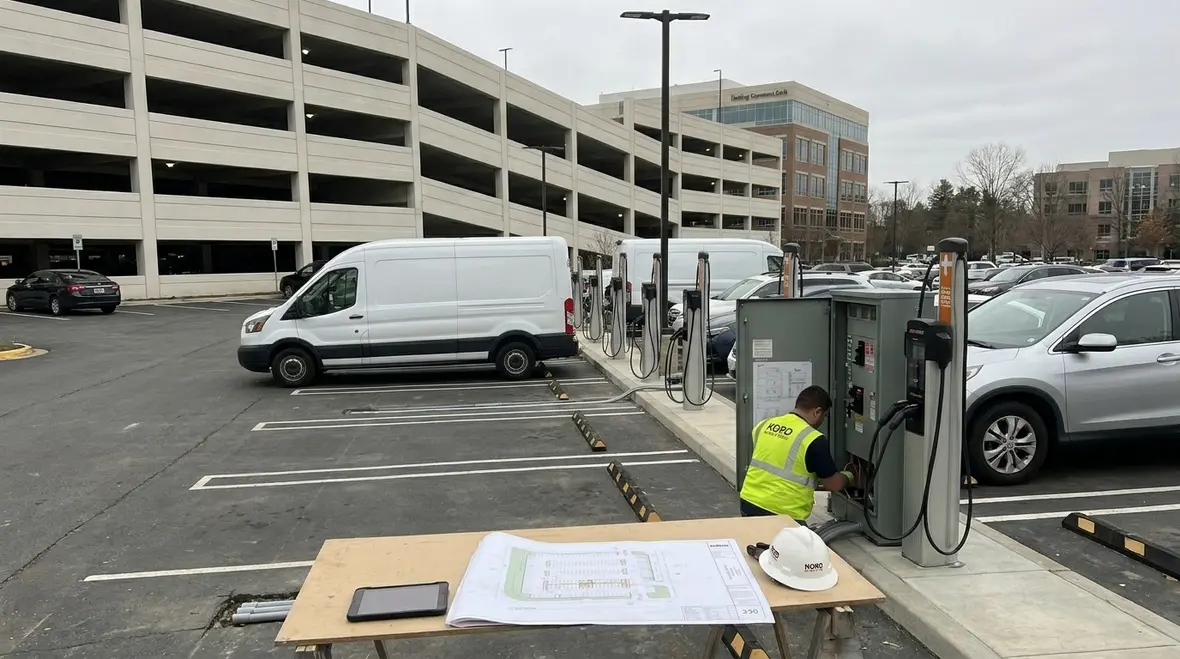 commercial ev charging infrastructure