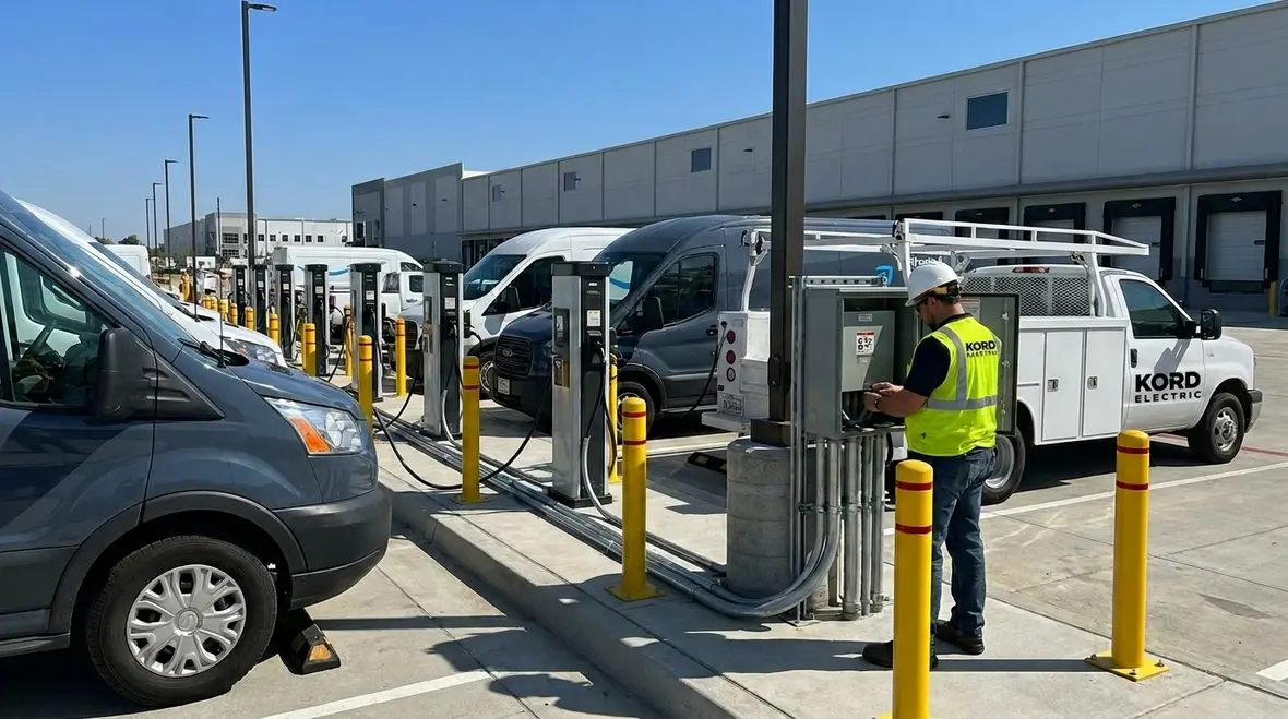 commercial ev fleet charging