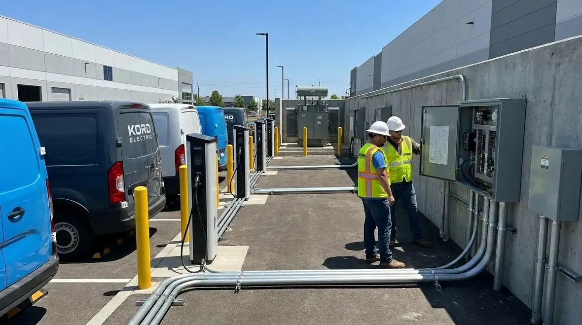 commercial ev fleet charging
