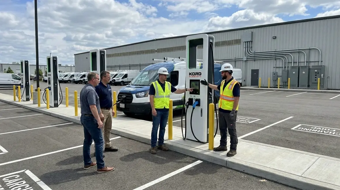 commercial ev fleet infrastructure
