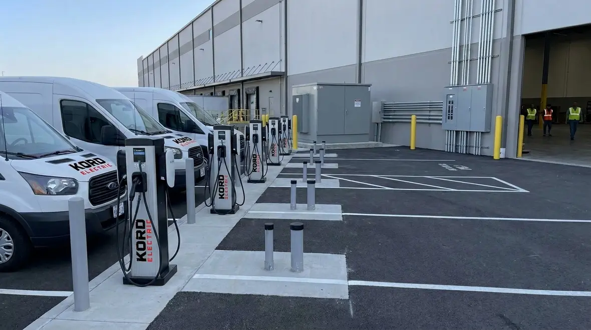 commercial ev fleet infrastructure