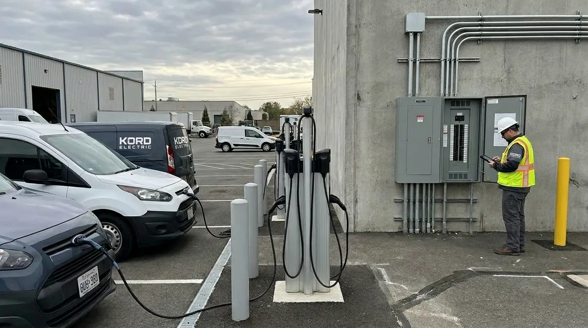 commercial ev fleet infrastructure
