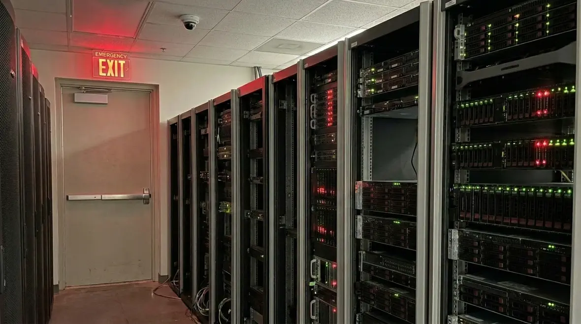 Engineers planning an emergency power backup strategy for a multi-tenant office building
