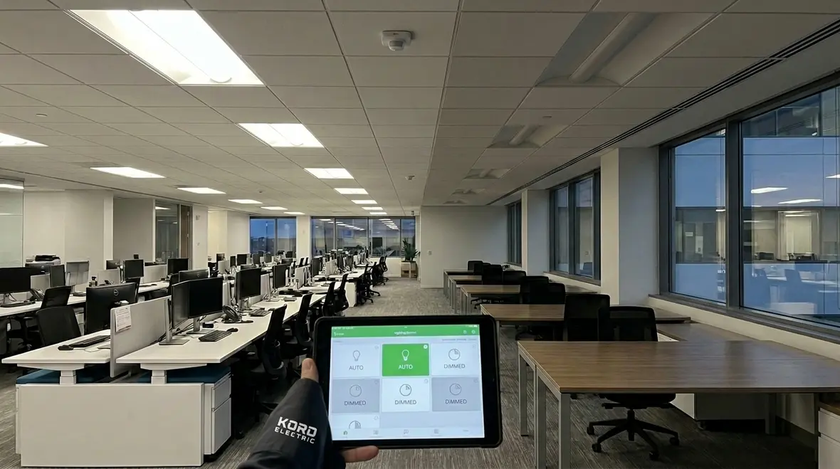 commercial lighting automation ROI
