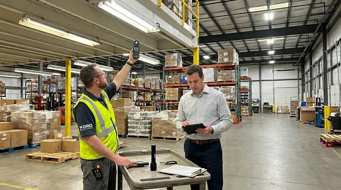 commercial lighting efficiency audit