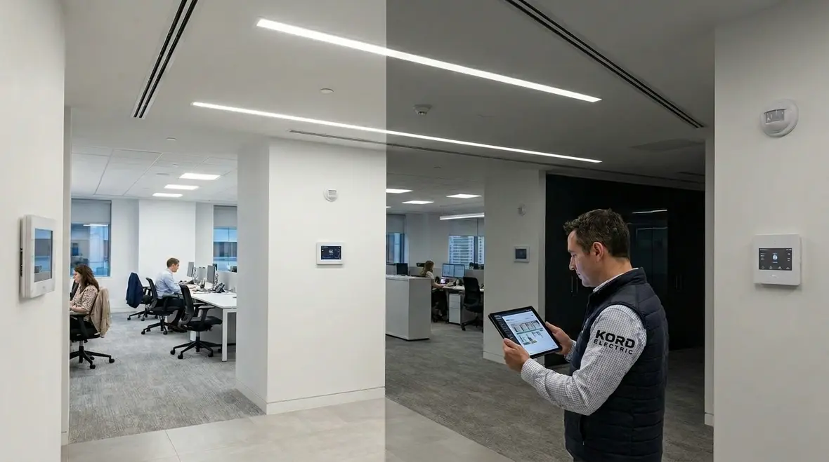 commercial smart lighting savings