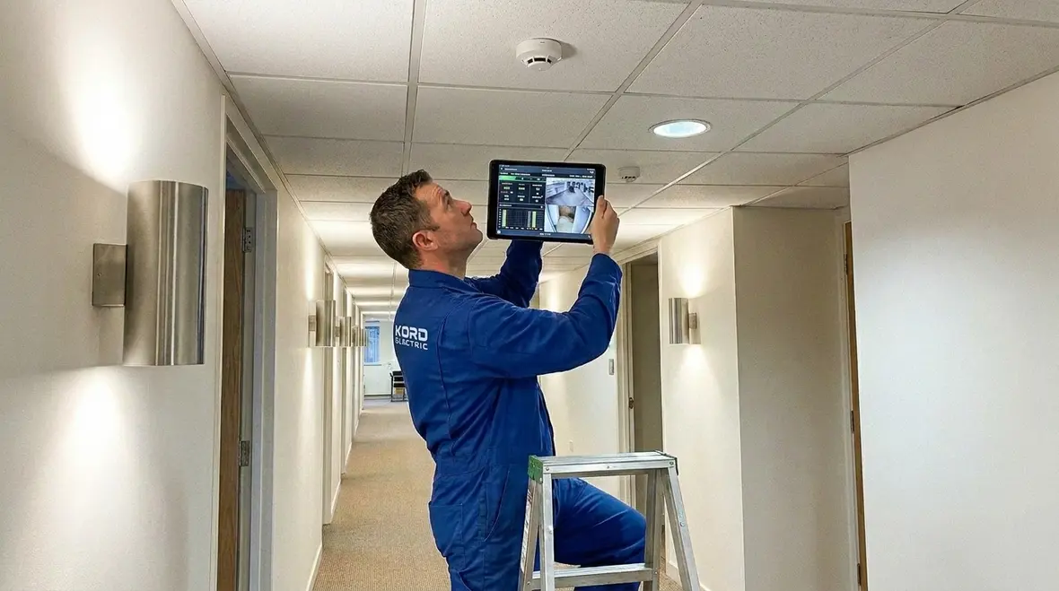 Dashboard monitoring for commercial smart lighting systems